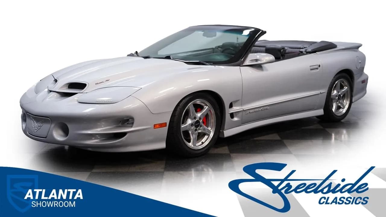 2000 Pontiac Firebird Trans AM WS6 Convertible