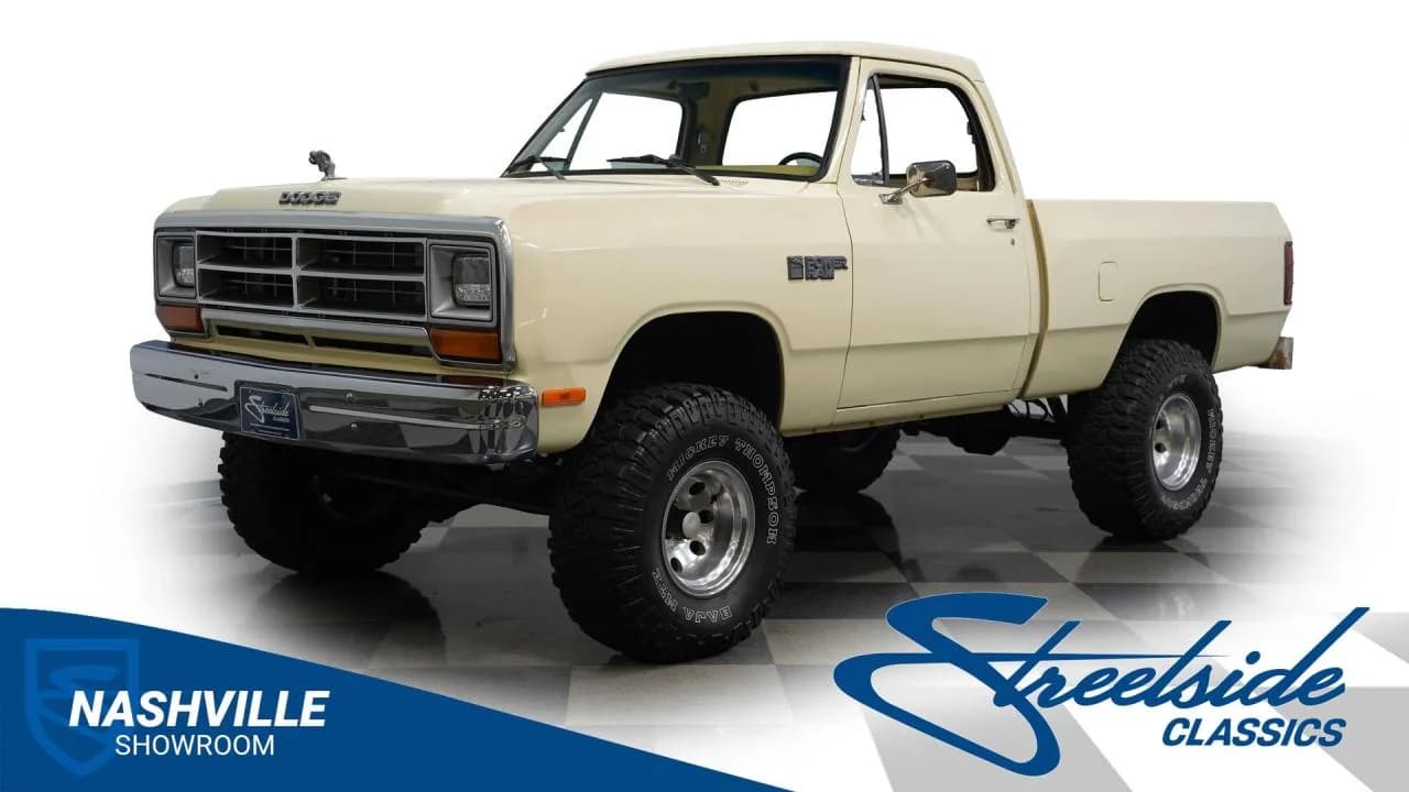 1986 Dodge Power Ram W150 4X4