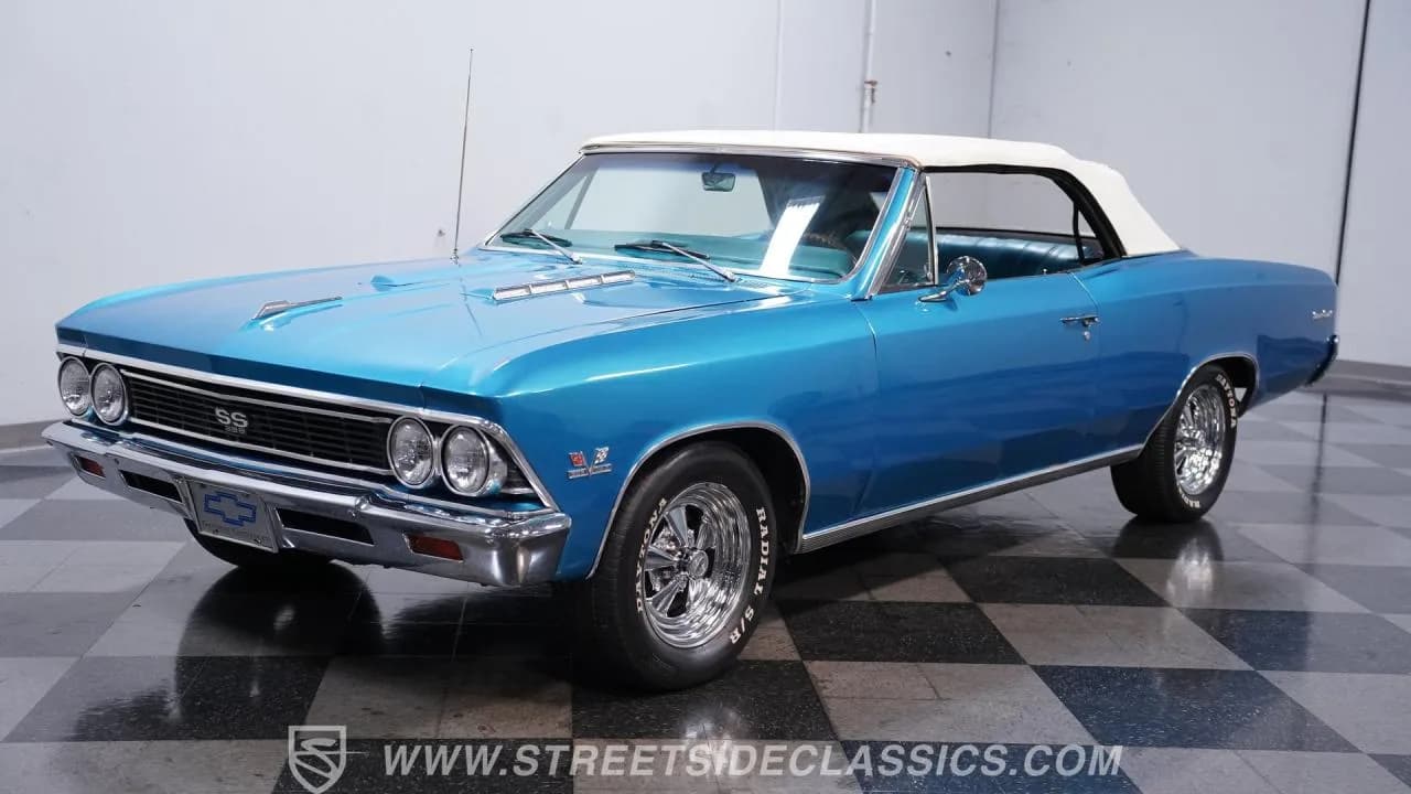 1966 Chevrolet Chevelle SS 396 Convertible - Thumbnail 3
