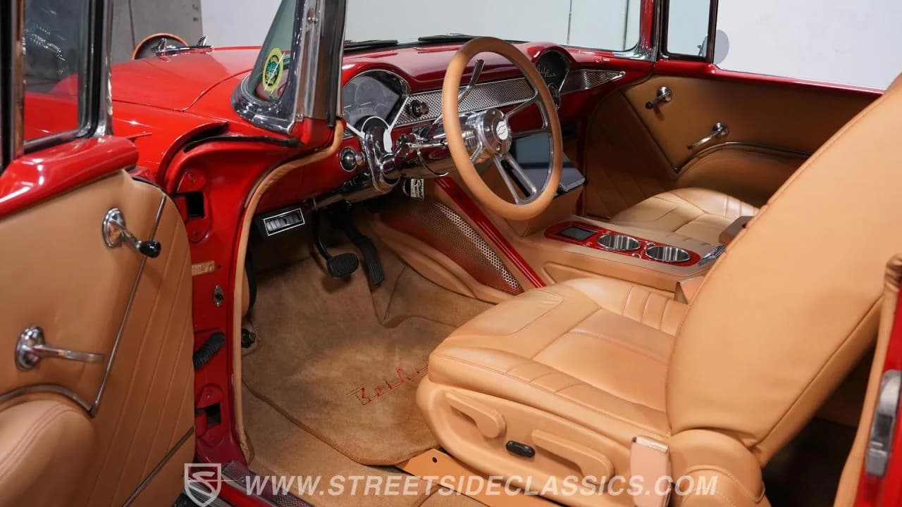1955 Chevrolet Bel Air Convertible LS3 Restomod - Thumbnail 4