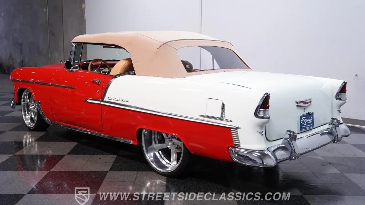 1955 Chevrolet Bel Air Convertible LS3 Restomod - Thumbnail 8