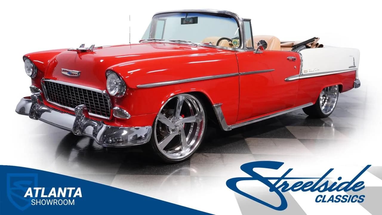 1955 Chevrolet Bel Air Convertible LS3 Restomod