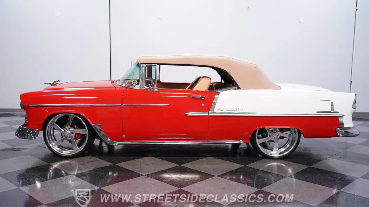 1955 Chevrolet Bel Air Convertible LS3 Restomod - Thumbnail 2