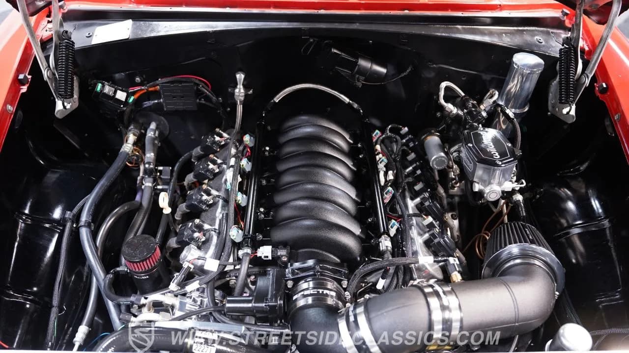 1955 Chevrolet Bel Air Convertible LS3 Restomod - Thumbnail 3