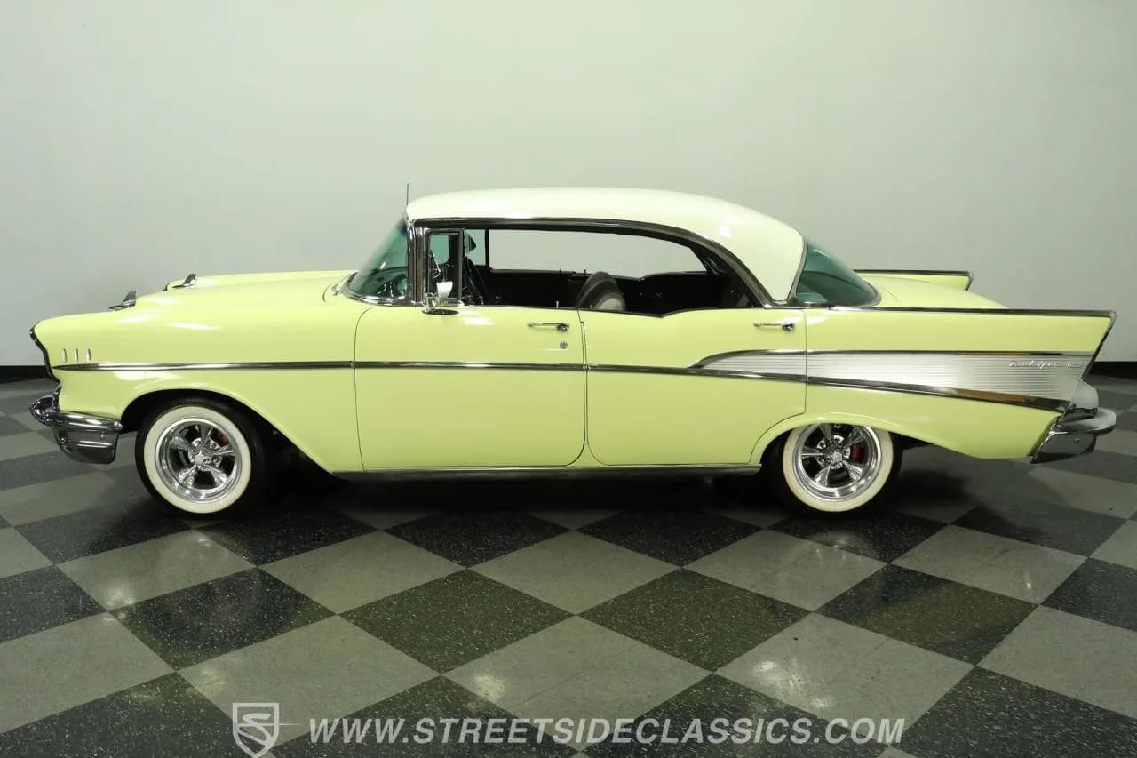 1957 Chevrolet Bel Air 4 Door Hardtop - Thumbnail 2