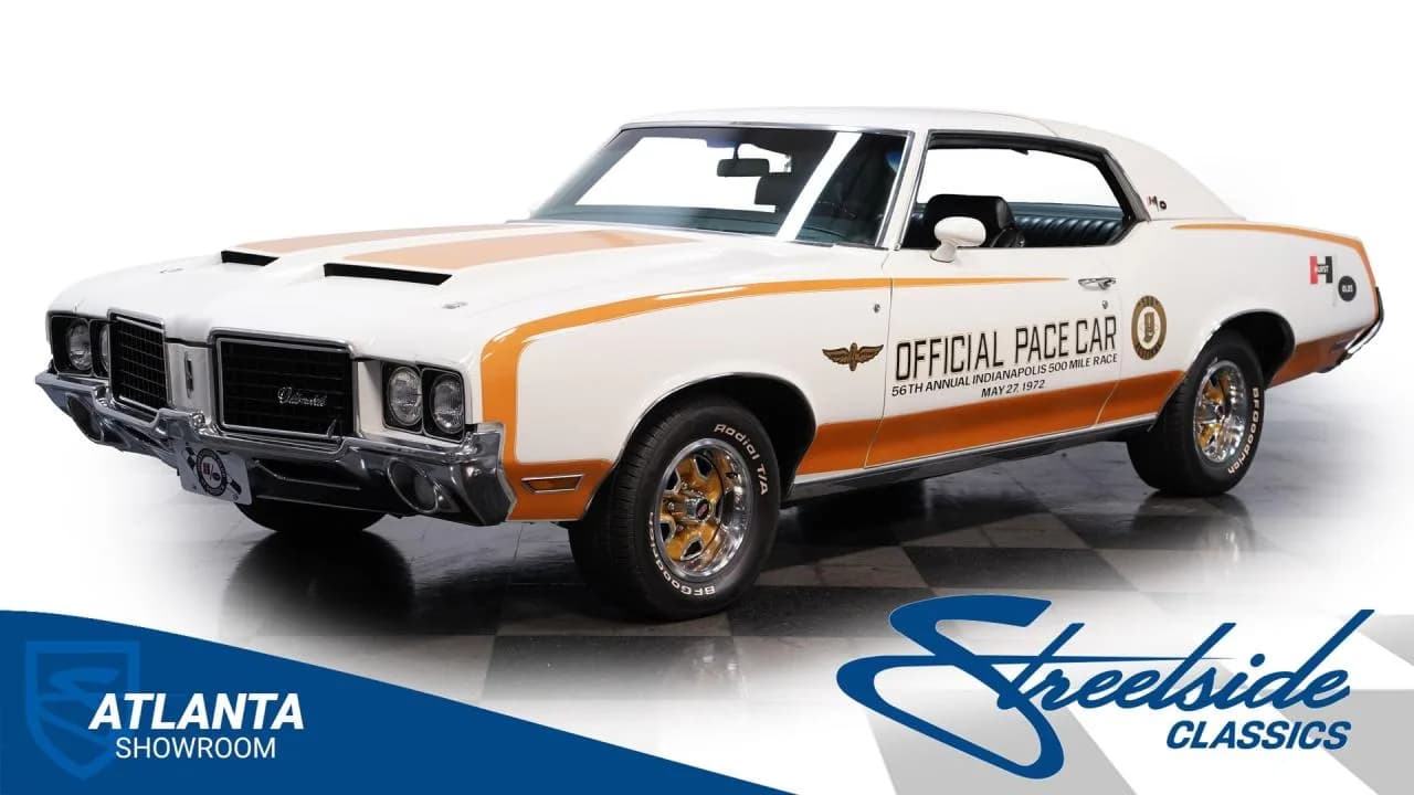 1972 Oldsmobile Cutlass Supreme Hurst/Olds Indy 500 Pace Car
