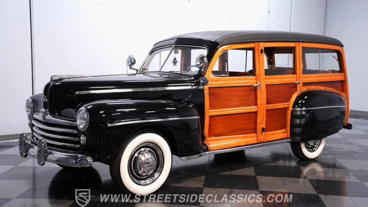 1947 Ford Super Deluxe Woodie Wagon - Thumbnail 7