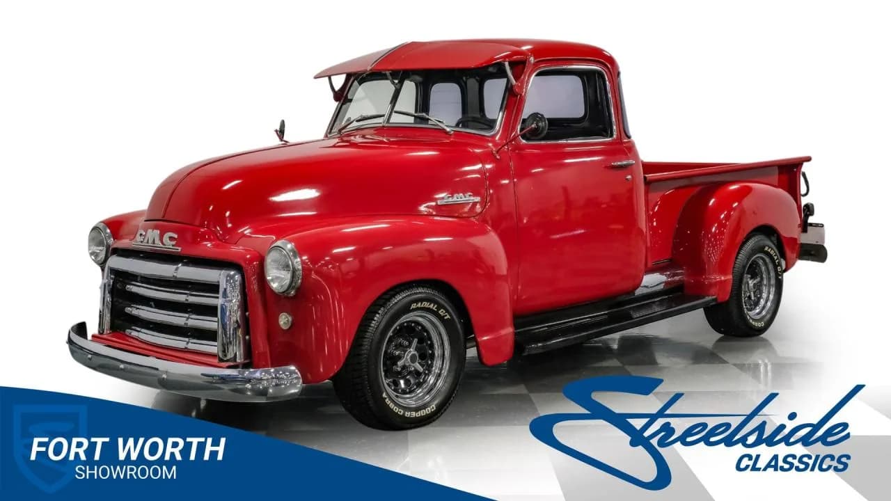 1948 GMC 3100 5 Window With Matching Trailer