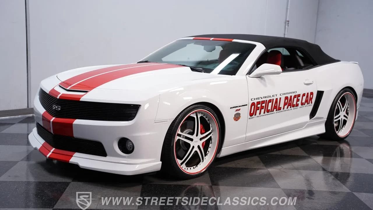 2011 Chevrolet Camaro Indy 500 Pace Car Convertible Supercharged - Thumbnail 6