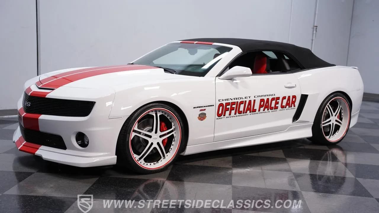 2011 Chevrolet Camaro Indy 500 Pace Car Convertible Supercharged - Thumbnail 7