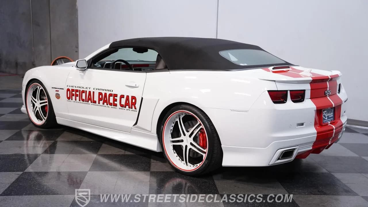 2011 Chevrolet Camaro Indy 500 Pace Car Convertible Supercharged - Thumbnail 8