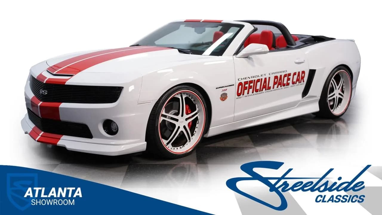 2011 Chevrolet Camaro Indy 500 Pace Car Convertible Supercharged