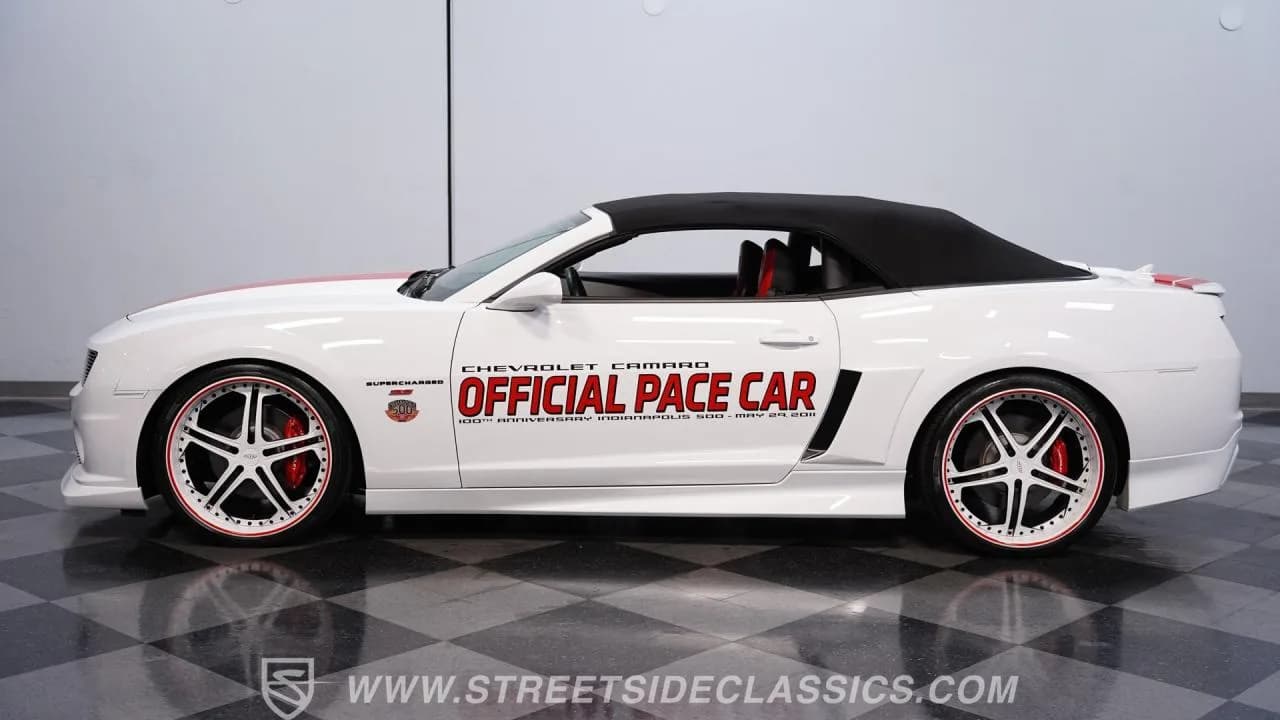 2011 Chevrolet Camaro Indy 500 Pace Car Convertible Supercharged - Thumbnail 2