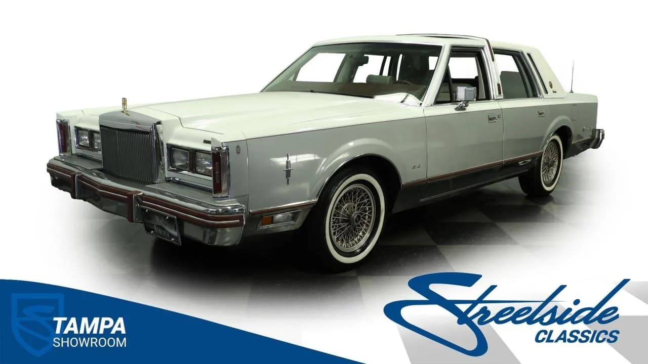 1984 Lincoln Town Car Cartier