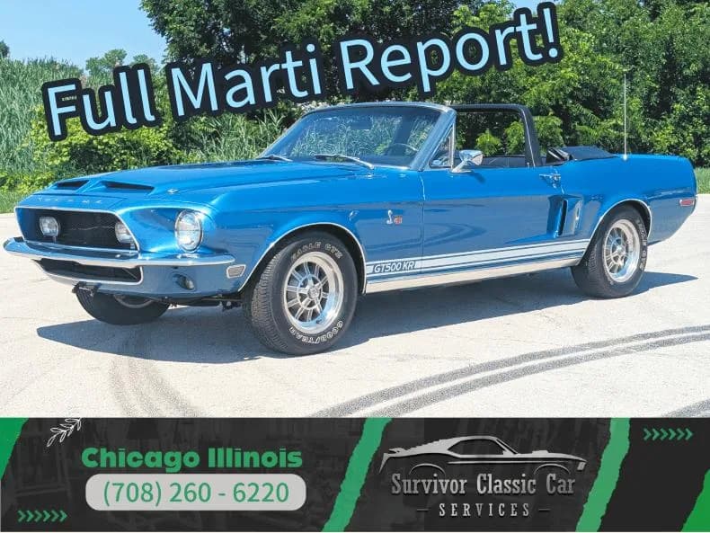 1968 Shelby GT500KR Convertible