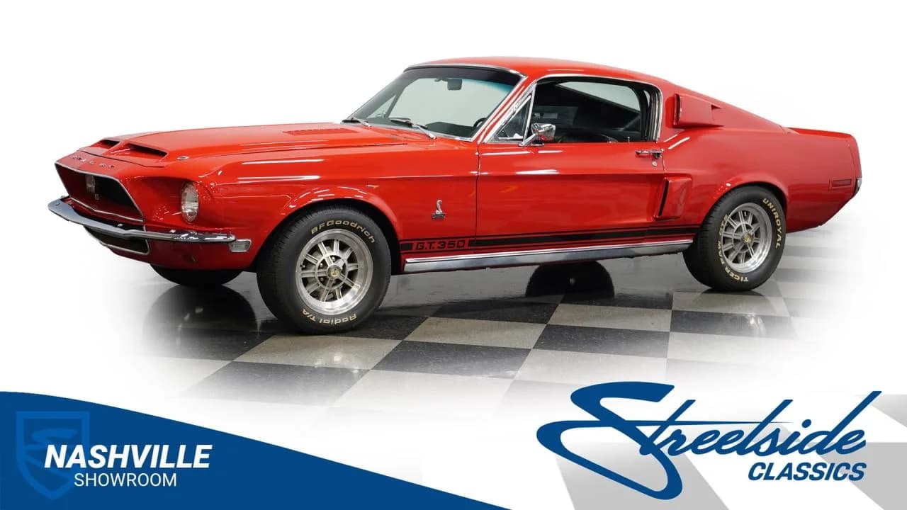 1968 Ford Mustang Shelby GT350 Tribute