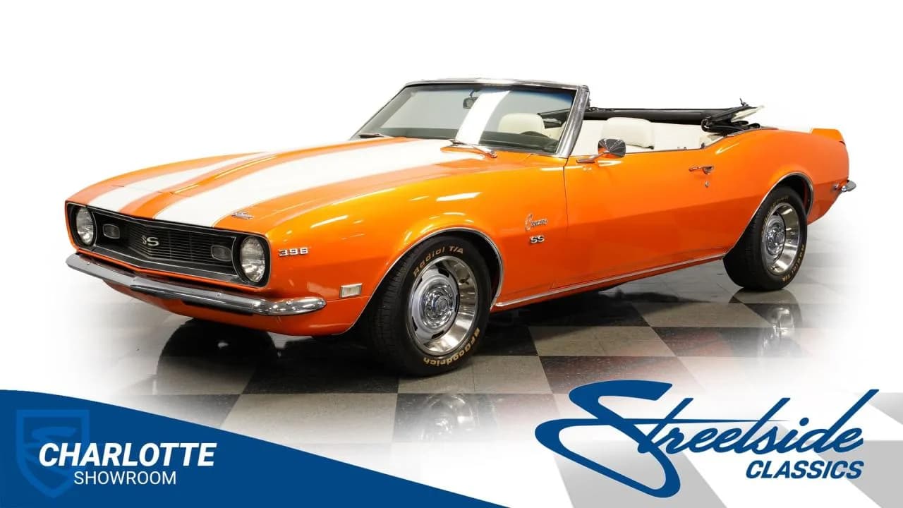 1968 Chevrolet Camaro SS 454 Tribute Convertible
