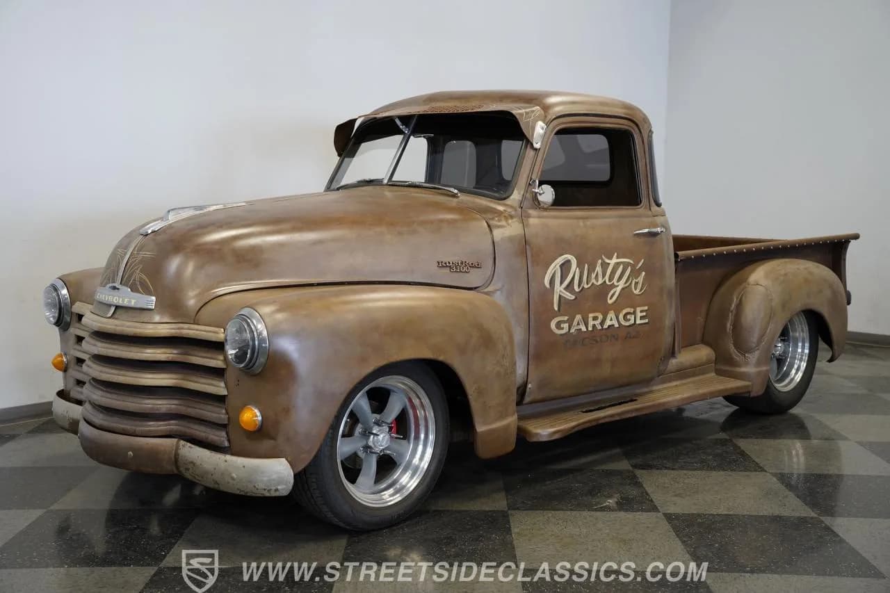 1953 Chevrolet 3100 5 Window Rustrod - Thumbnail 6