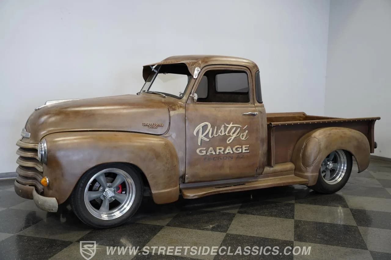 1953 Chevrolet 3100 5 Window Rustrod - Thumbnail 7
