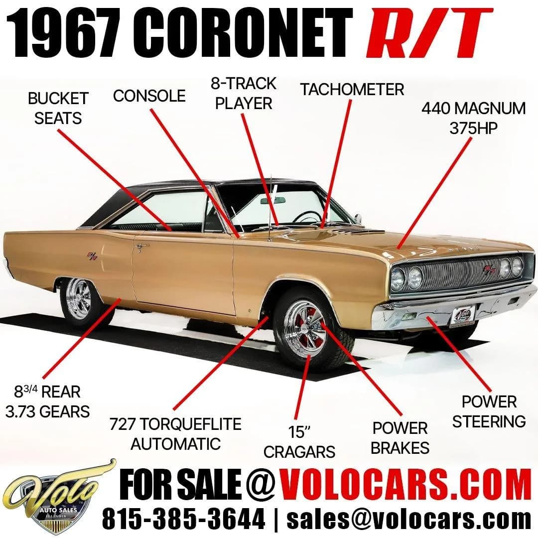 1967 Dodge Coronet R/T - Thumbnail 6