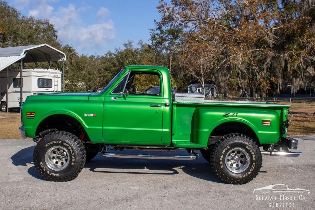 1971 Chevrolet K-10 Stepside 4x4 - Thumbnail 6