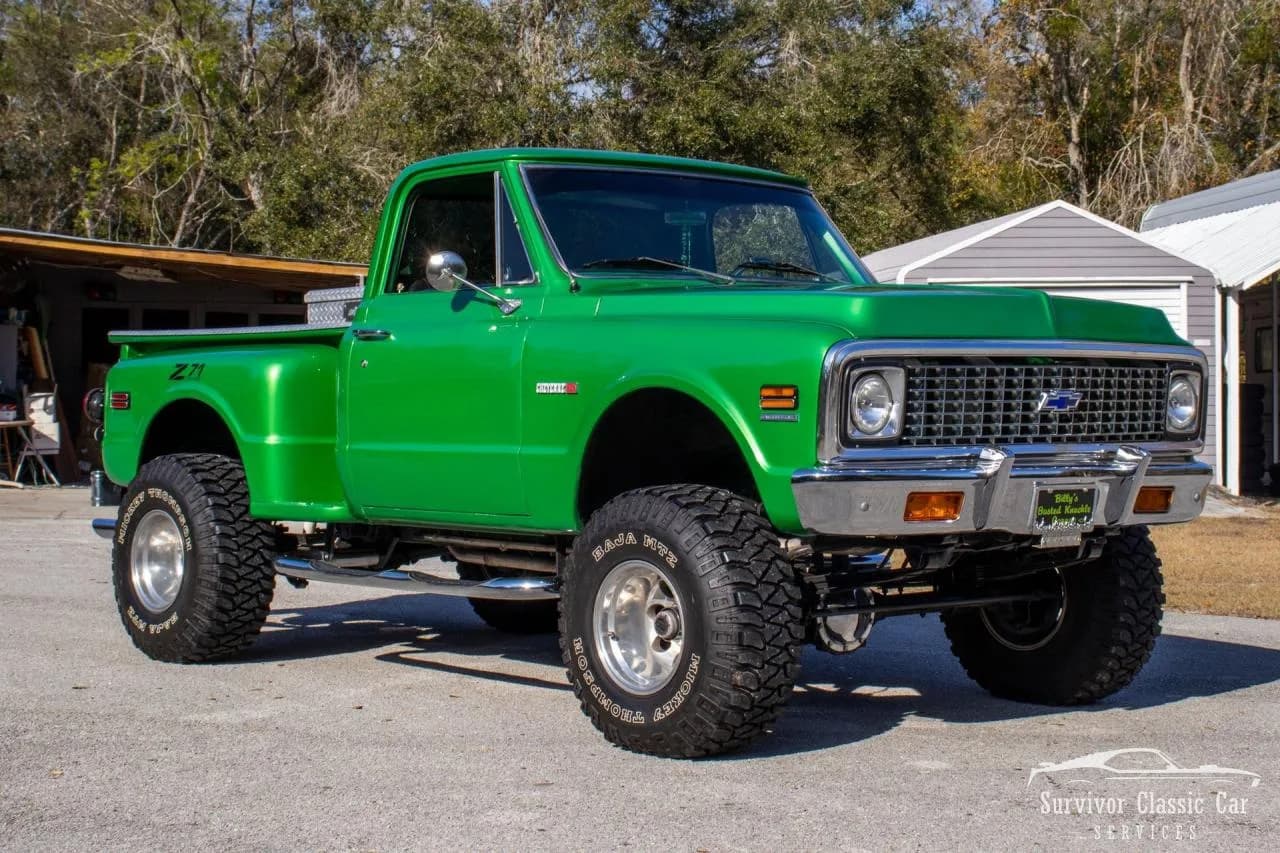 1971 Chevrolet K-10 Stepside 4x4 - Thumbnail 2