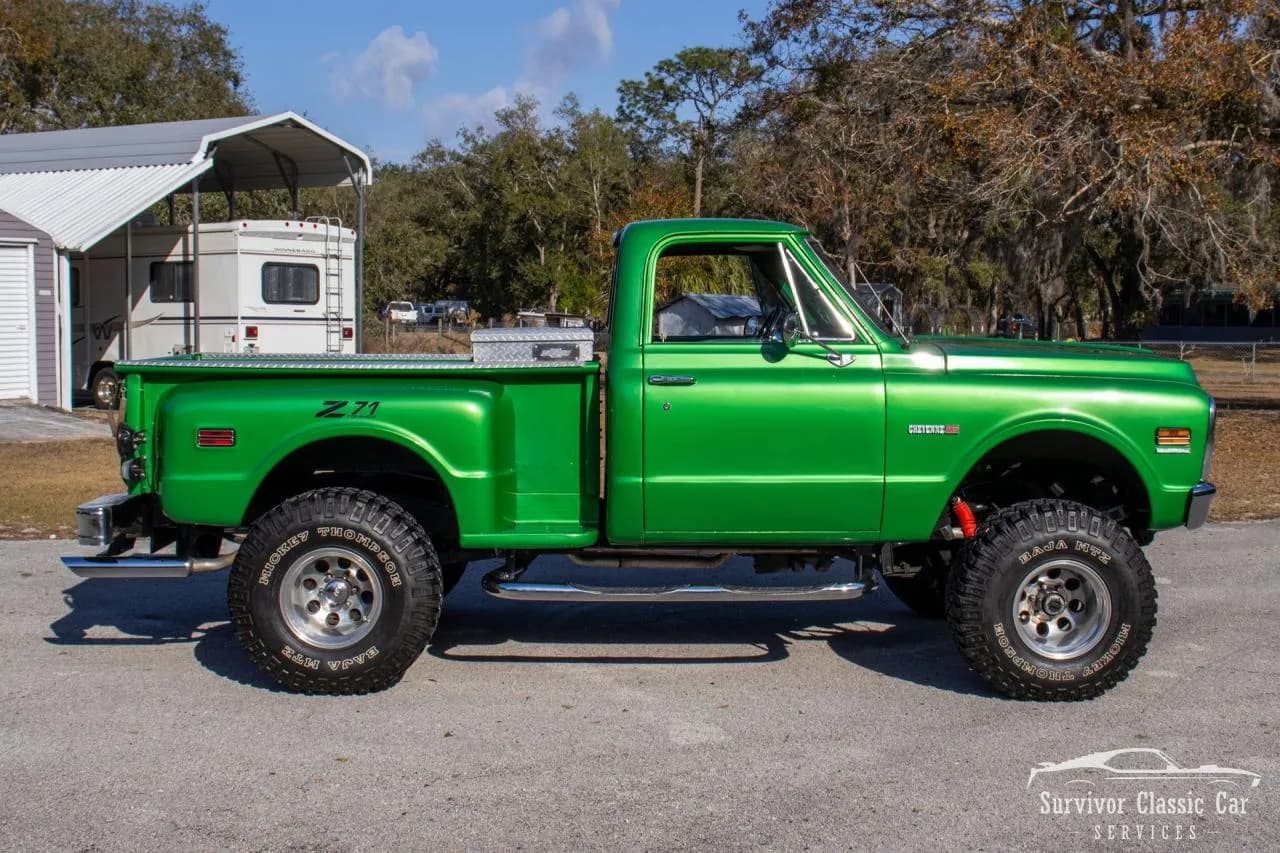 1971 Chevrolet K-10 Stepside 4x4 - Thumbnail 3