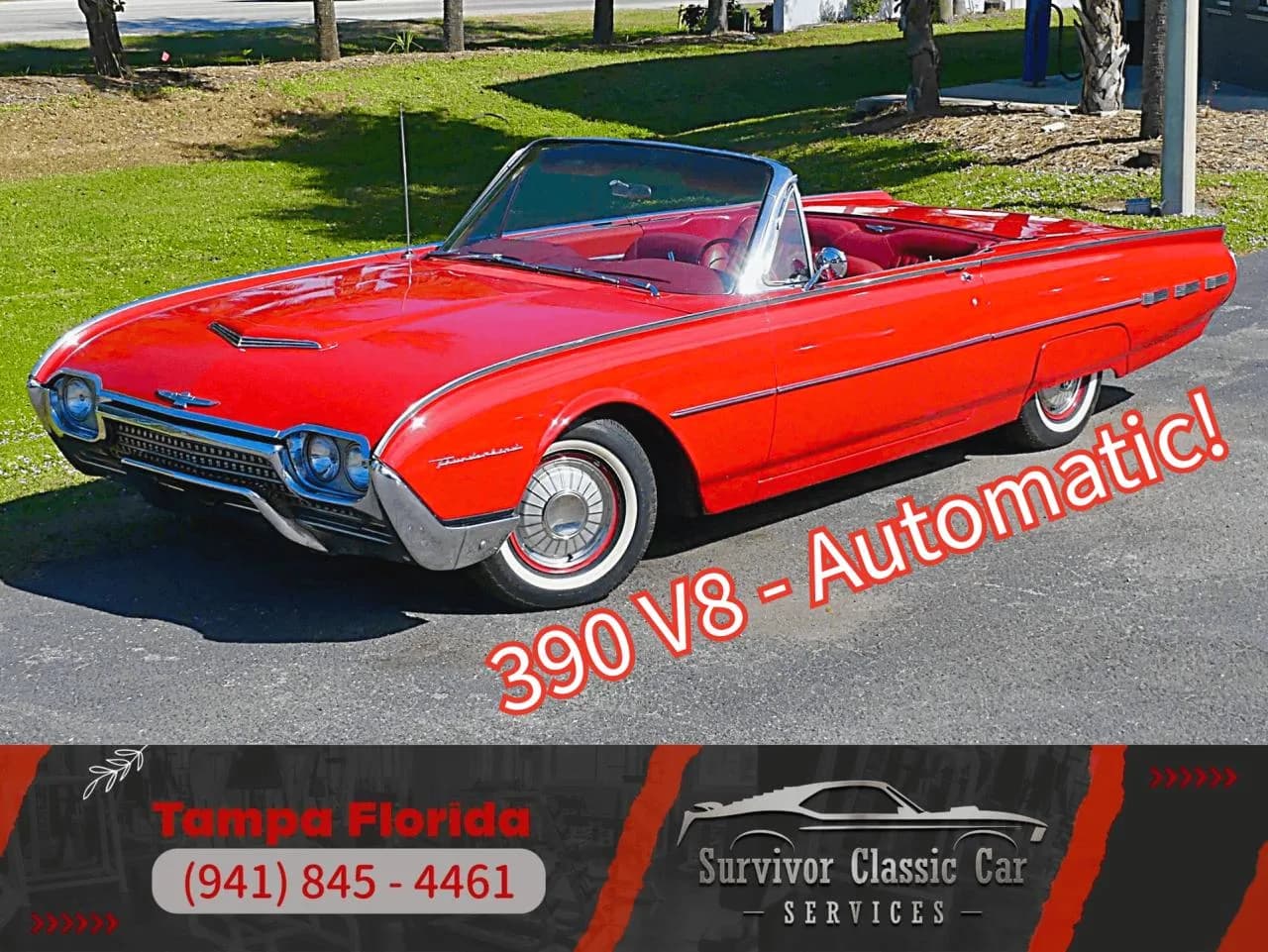 1962 Ford Thunderbird Convertible - Thumbnail 2