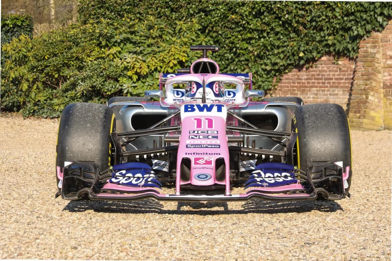 2017 Ford Mercedes VJM10 Formula 1 &ldquo;Ex-Esteban Ocon - Nine points-scoring finishes in &rdquo; - Thumbnail 4