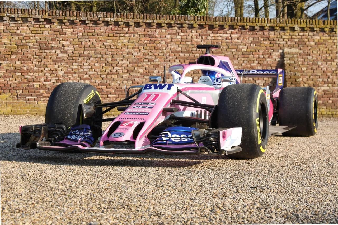 2017 Ford Mercedes VJM10 Formula 1 &ldquo;Ex-Esteban Ocon - Nine points-scoring finishes in &rdquo; - Thumbnail 6
