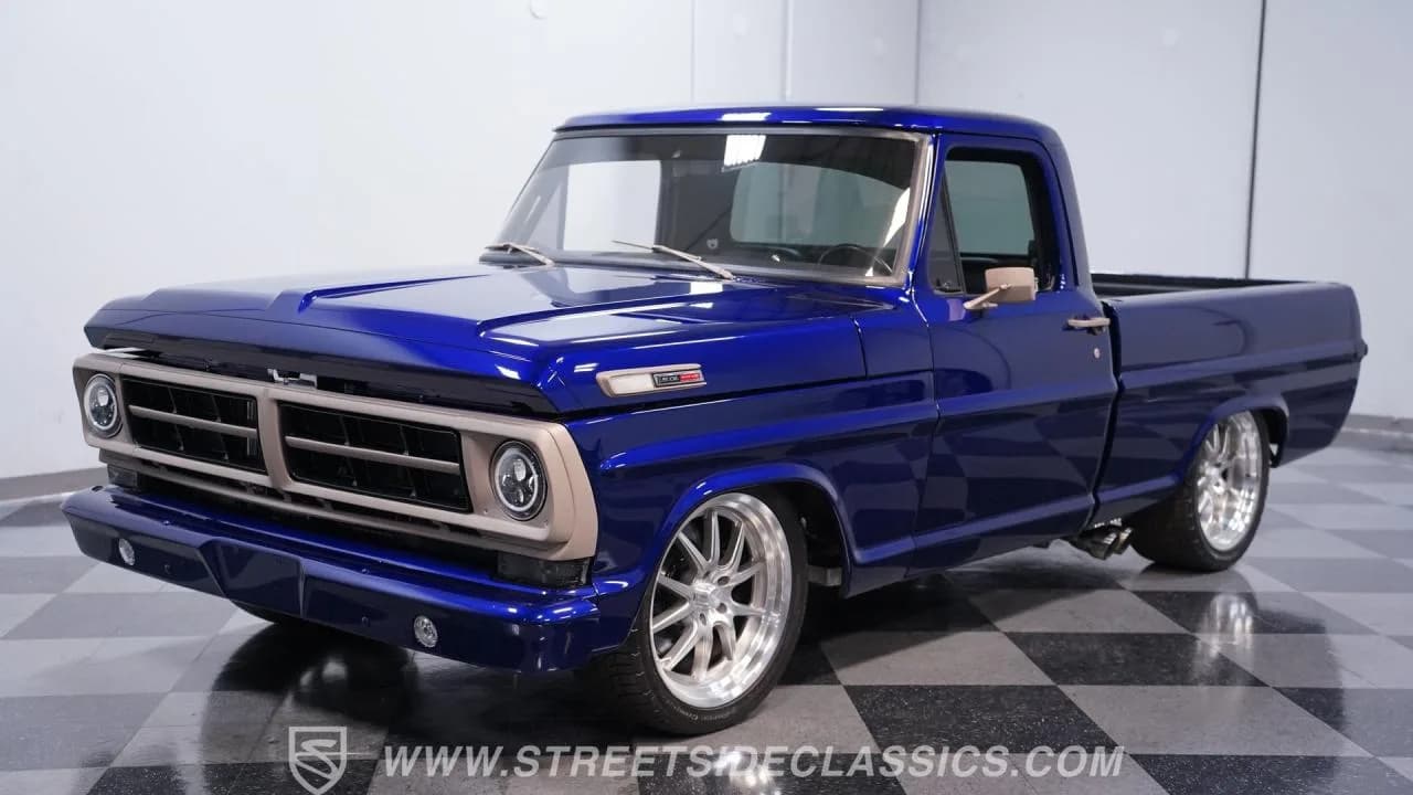 1972 Ford F-100 Supercharged Coyote Restomod - Thumbnail 5