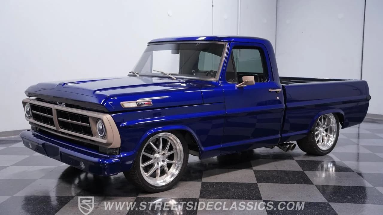 1972 Ford F-100 Supercharged Coyote Restomod - Thumbnail 6