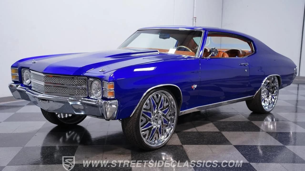 1971 Chevrolet Malibu Chevelle 502 Show Car - Thumbnail 6