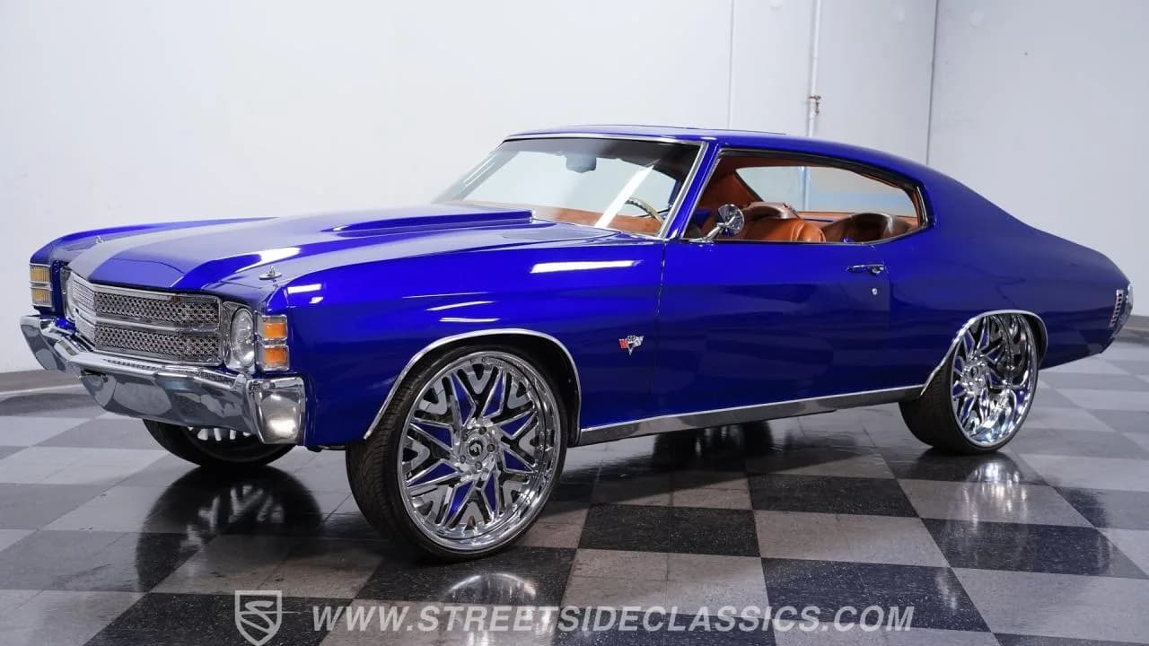 1971 Chevrolet Malibu Chevelle 502 Show Car - Thumbnail 7