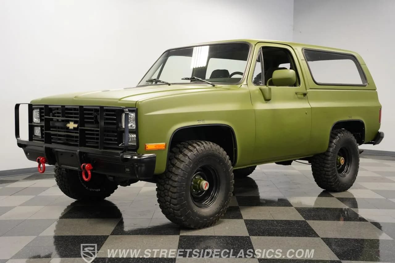 1984 Chevrolet Blazer M1009-CUCV 4X4 Military - Thumbnail 6