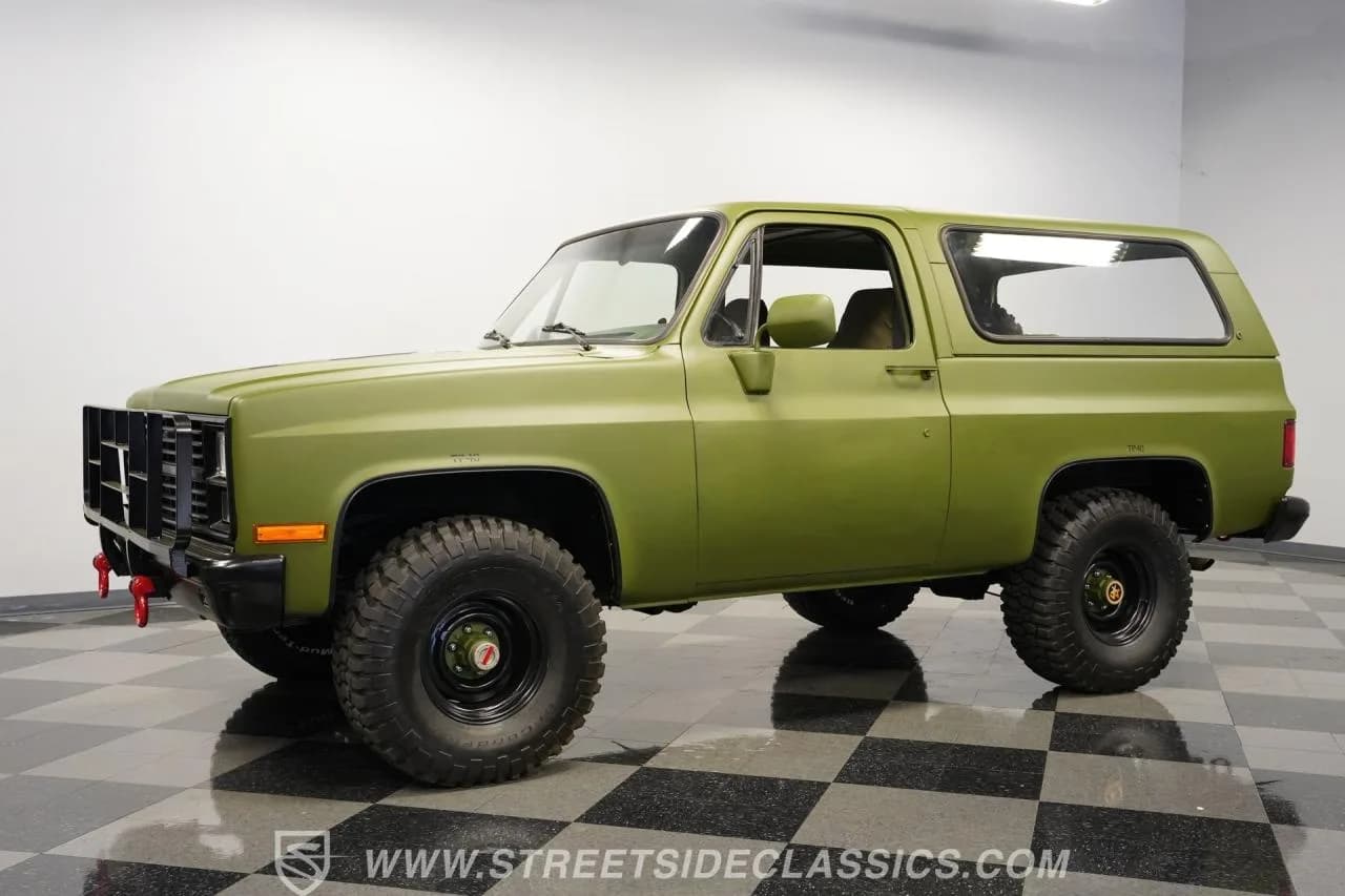 1984 Chevrolet Blazer M1009-CUCV 4X4 Military - Thumbnail 7