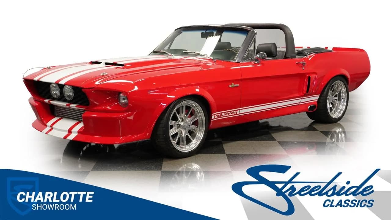 1967 Ford Mustang GT500CR Convertible Restomod