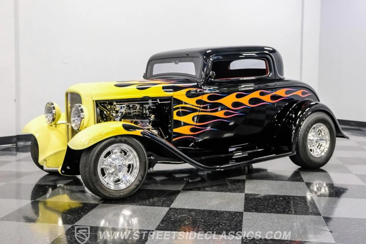 1932 Ford 3-Window Coupe Street Rod - Thumbnail 5