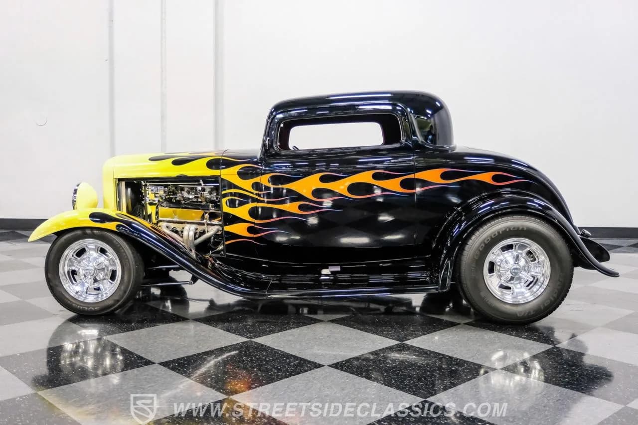 1932 Ford 3-Window Coupe Street Rod - Thumbnail 2