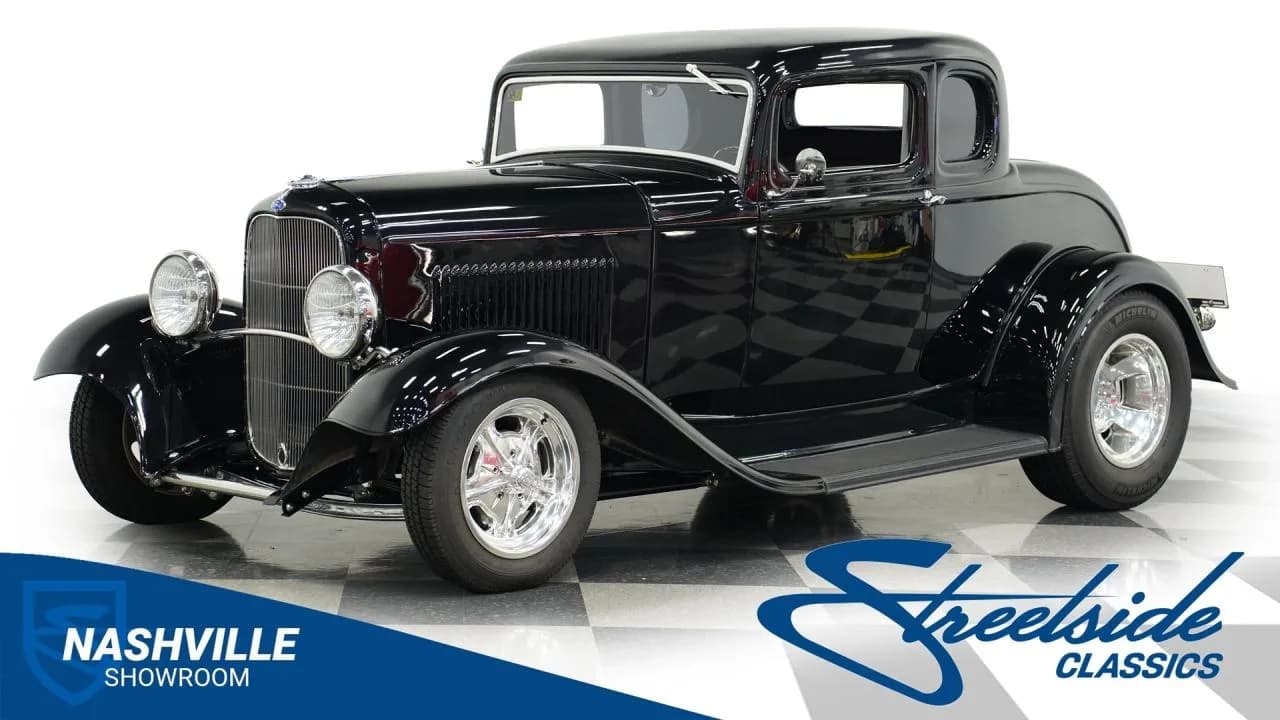 1932 Ford 5-Window Coupe LS1