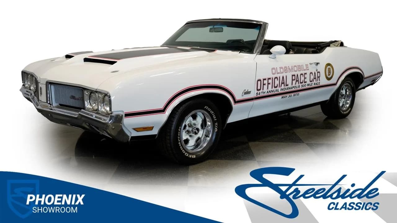 1970 Oldsmobile Cutlass Supreme indy 500 pace car convertible