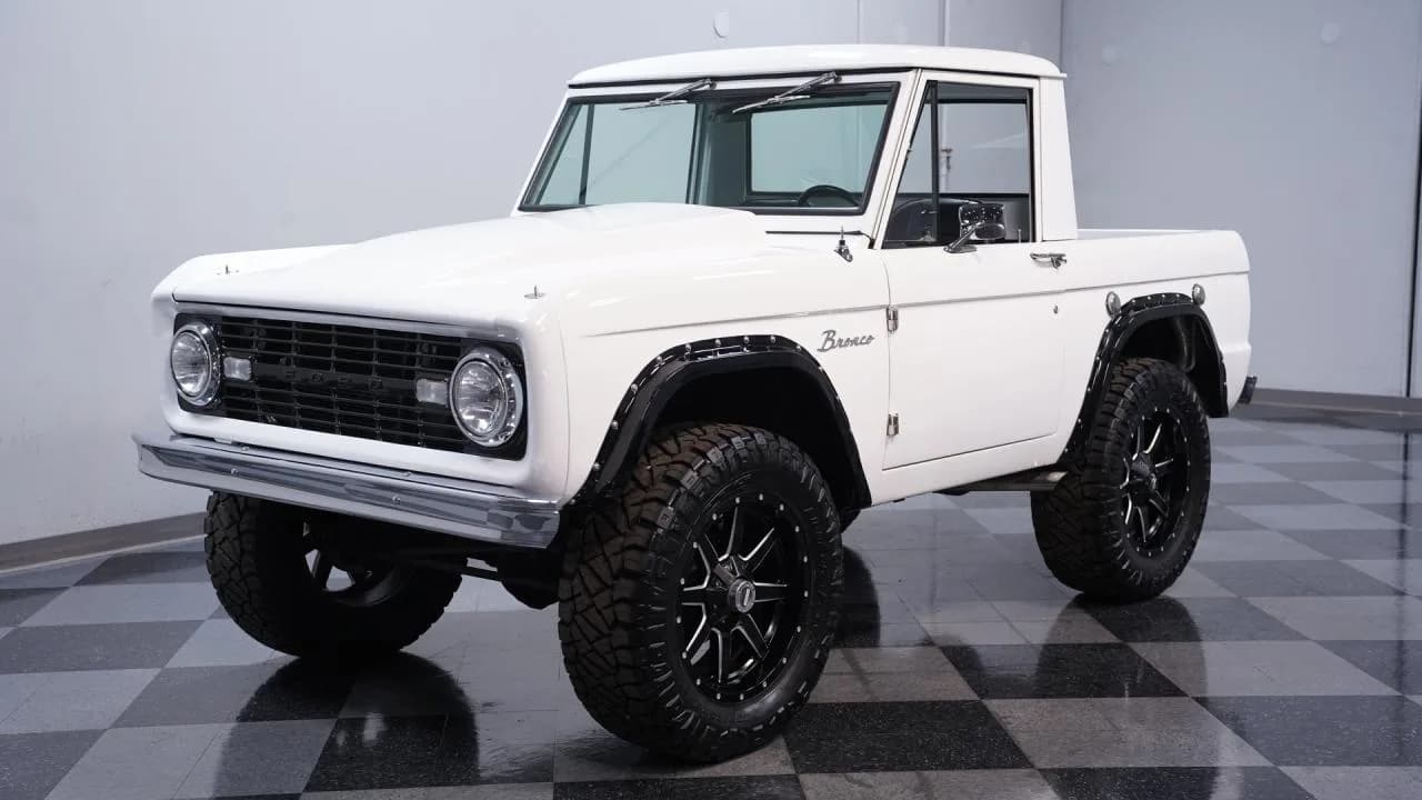 1969 Ford Bronco HALF-CAB 4X4 PICKUP - Thumbnail 5