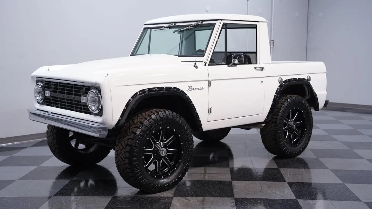 1969 Ford Bronco HALF-CAB 4X4 PICKUP - Thumbnail 6