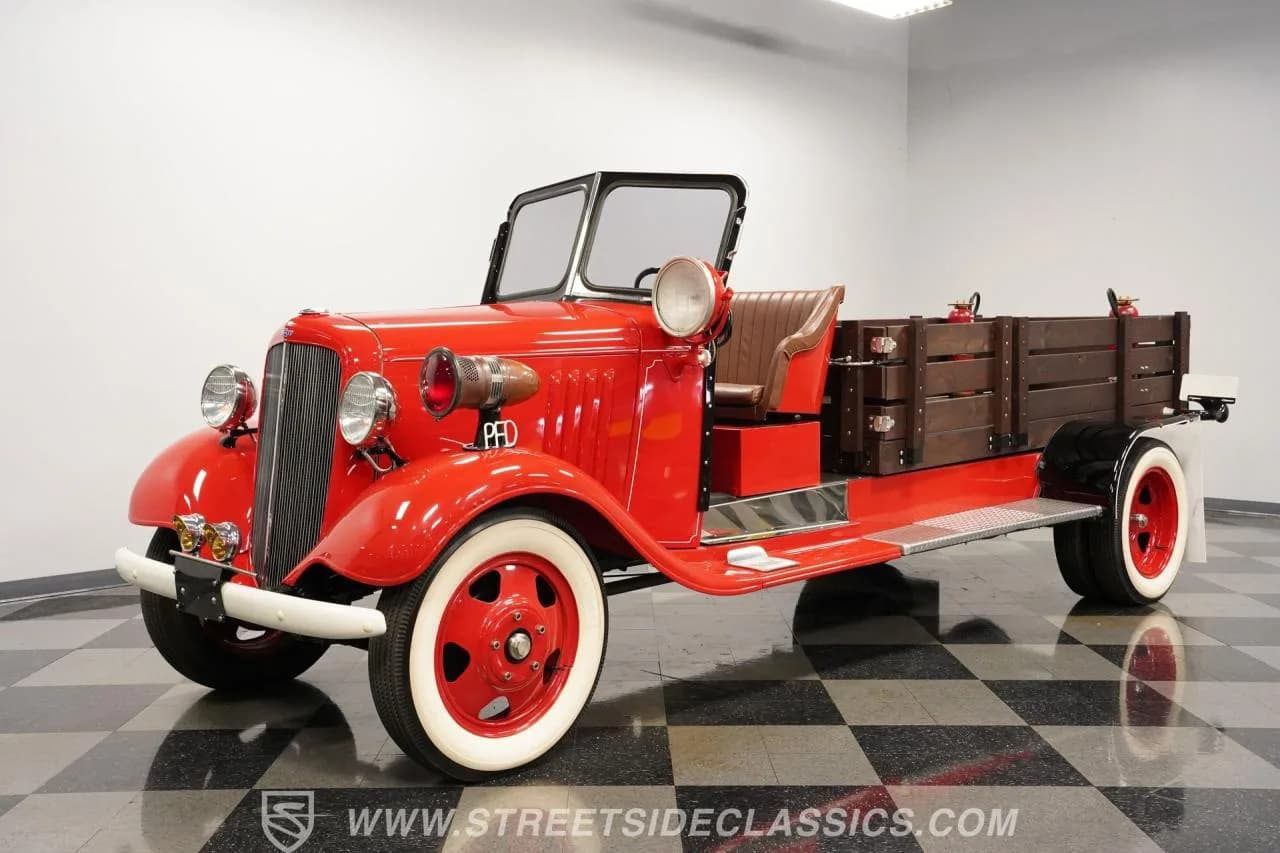 1934 Chevrolet Pickup Fire Truck - Thumbnail 5