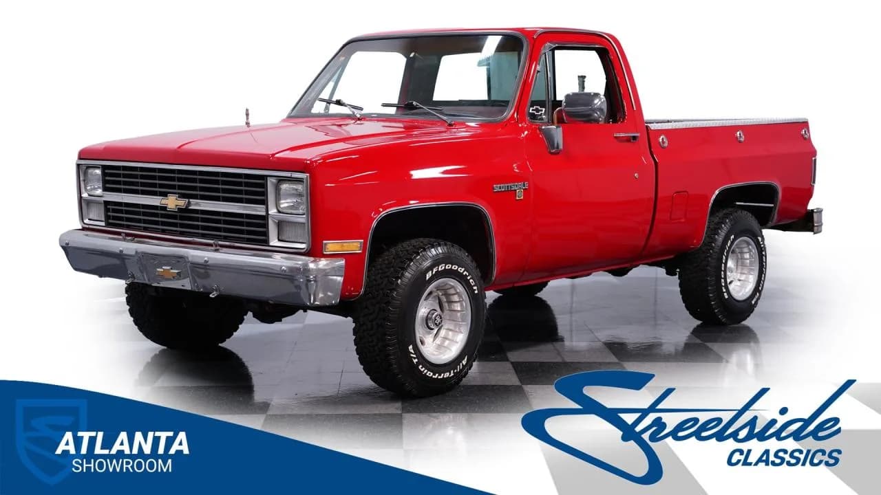 1984 Chevrolet K10 Scottsdale 4X4