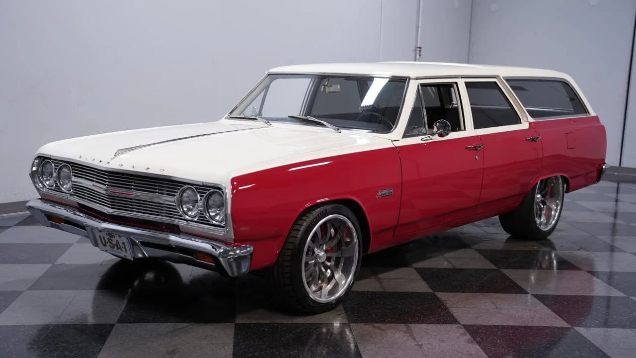 1965 Chevrolet Malibu Wagon LS3 Pro Touring - Thumbnail 5