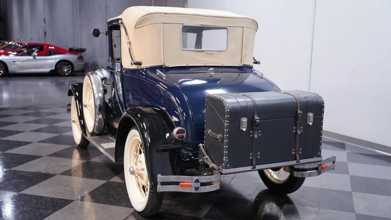 1929 Ford Model A Sport Coupe Rumble Seat - Thumbnail 8