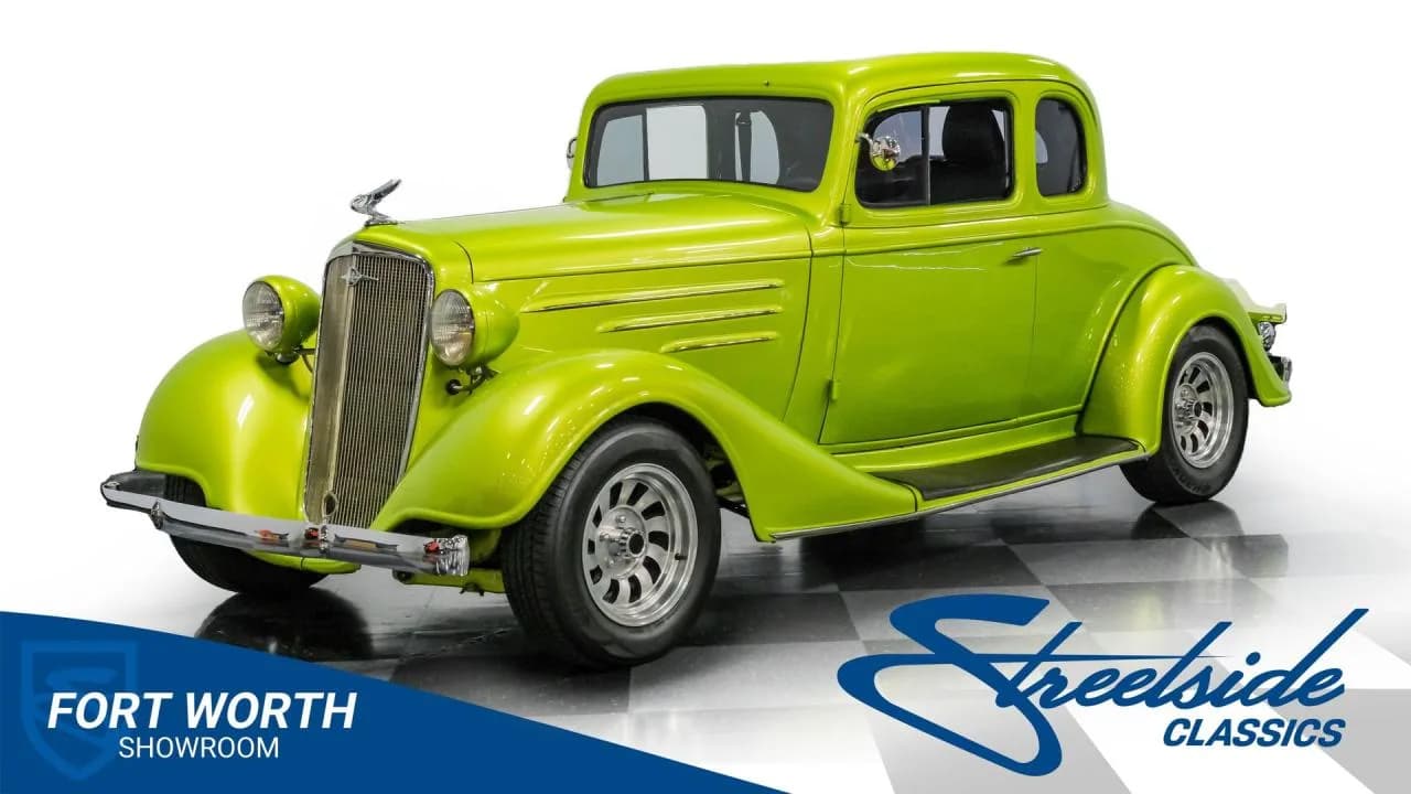 1934 Chevrolet 5 Window  Coupe Restomod
