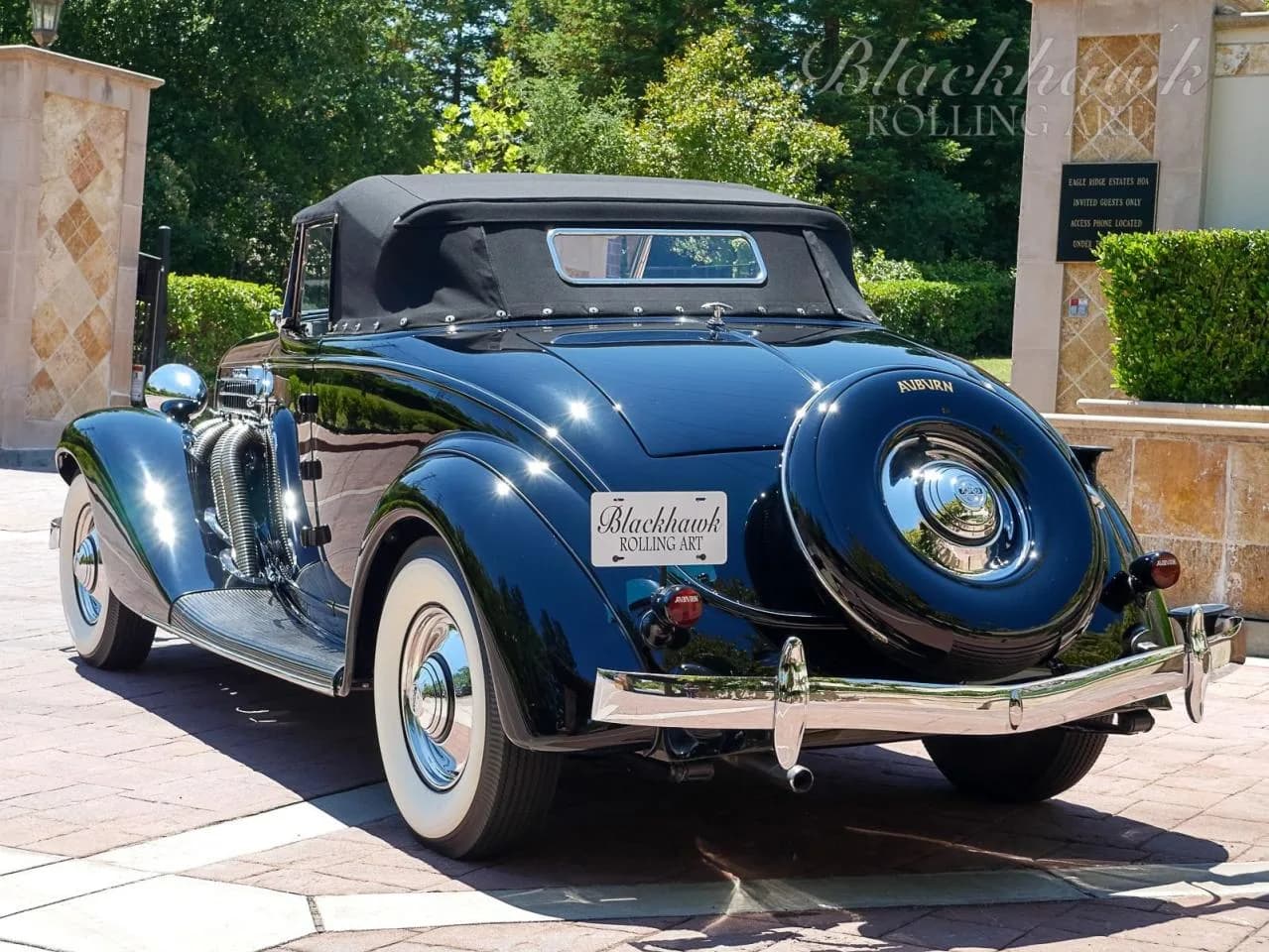 1936 Auburn 852 SC Cabriolet - Thumbnail 7