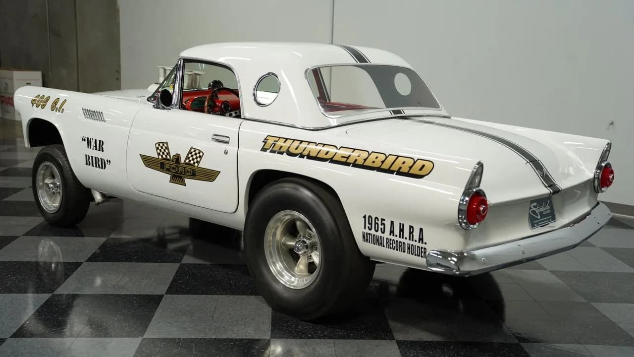 1955 Ford Thunderbird Warbird Gasser Replica - Thumbnail 6